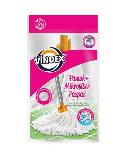 Diğer 57855210131987580184975 Vindex Pamuk + Mikrofiber Paspas 50 X 22
