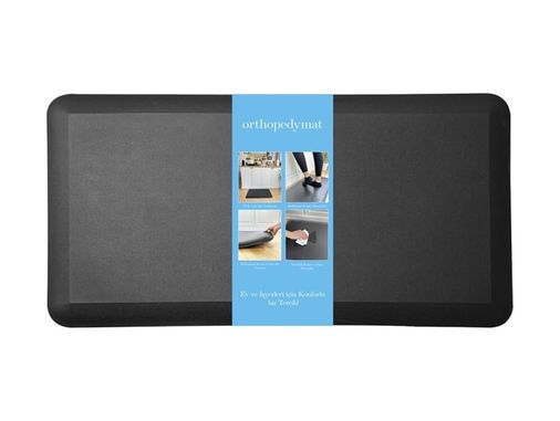 Diğer 57858324441392499283959 Orthopedymat Mutfak Matı, Mutfak Paspası, Ev, Ofis, Çalışma Alanı Matı, Kaymaz Taban Halı, Leke Ve Çizilmeye Dayanıklı, Su Geçirmez Kilim Açık Bej