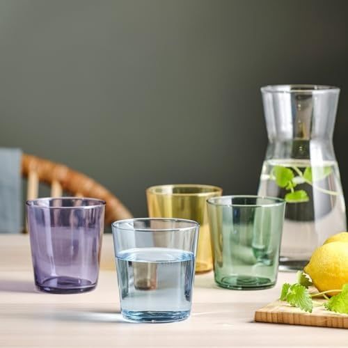 Diğer 57858324441543299283959 Bardak Seti, Çok Renkli, 30 Cl, 4 Adet Acı Kahverengi