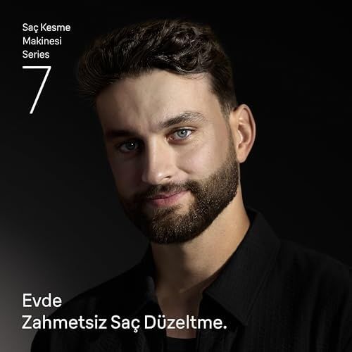 Diğer 57858324444202699283959 Saç Kesme Makinesi Series 7, +5 Aksesuar, Ömür Boyu Keskin Bıçak, 17 Uzunluk, Hc7590 0