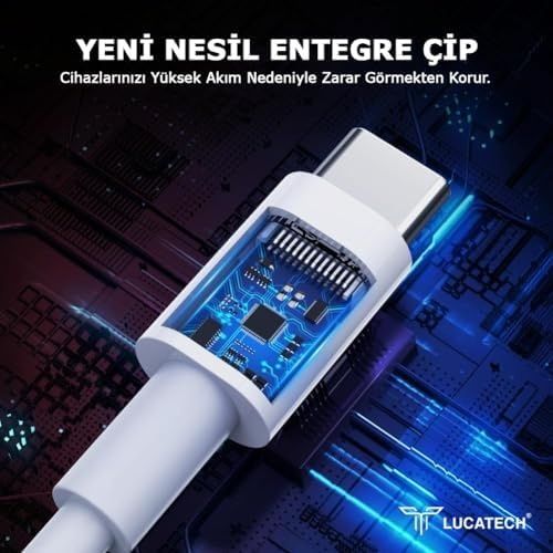 Diğer 57858324448648399283959 Type-C Hızlı Şarj Kablosu Pd Ultra Hızlı 02X1.5