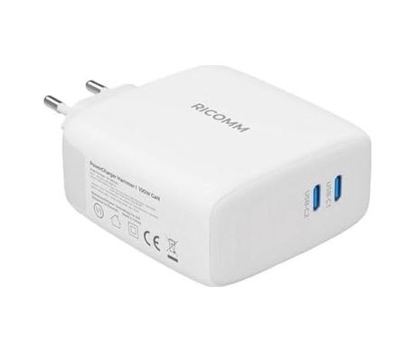 Diğer 57858324448893599283959 100W Gan 2 Portlu Usb-C Şarj Aleti Qc5.0 Pd Type-C Hızlı Şarj Cihazı + 100W Şarj Kablosu Acı Kahve