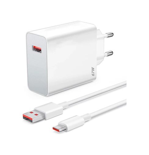 Diğer 57858324448897499283959 67W Turbo Hızlı Şarj Adaptörü, Type-C Kablo Seti, Duvar Tipi Acı Kahve