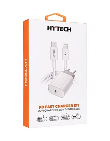 Diğer 57858324448918099283959 Hy-Xe40Pd 20W Pd3.0/ Charge Qc4.0 Pd Lightning Kablolu Hızlı Ev Şarj Adaptörü Acı Kahve
