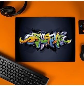 Diğer 57858324451676899283959 Grafiti Tasarımlı Tasarımlı 40X30 Mousepad 001