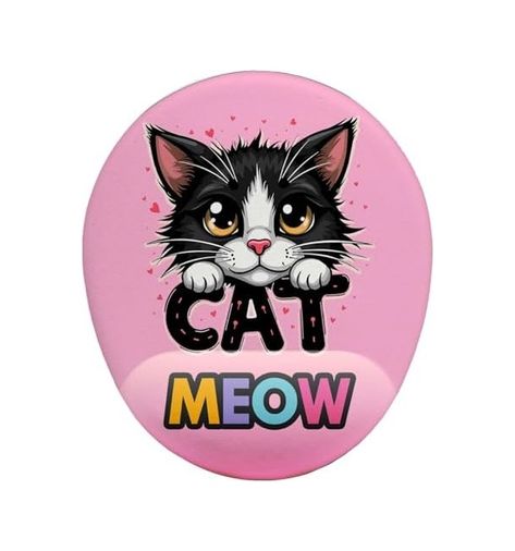 Diğer 57858324453021099283959 Cat Meow Bilek Destekli Mouse Pad 001