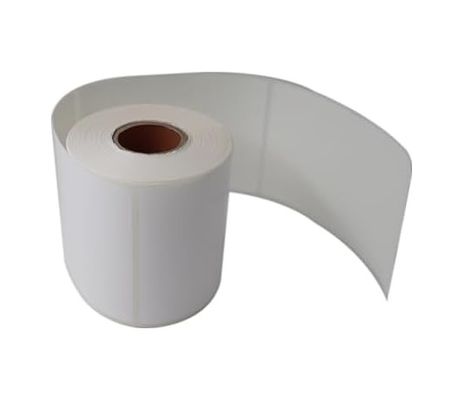 Diğer 57858324453144999283959 Pp Opak Etiket 100Mm X 150Mm Ruloda 350 Adet 40Mm Çapında Yırtılmaya Dayanıklı Etiket, Beyaz 1