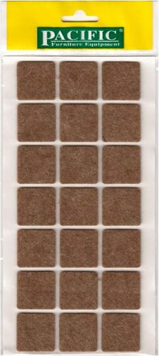 Diğer 57858324454058999283959 Mobilya Altı Zemin Koruyucu Keçe 30X30Mm Ahşap