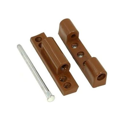 Diğer 57858324454087499283959 Pvc Kapı Menteşesi, Kahverengi, 90 Mm, Pimapen Pencere Ve Kapılar İçin Ahşap