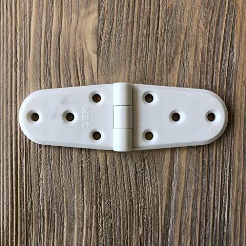 Diğer 57858324454219599283959 Plastik Oval Menteşe 11Cm 2 Adet Beyaz Ahşap