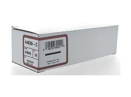 Diğer 57858324454351099283959 44843 M8-1.25 X 100 Çinko Dişli Çubuk, 10'lu Paket Açık Bej