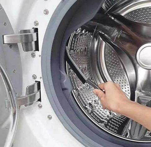 Diğer 57858324762499283959 Çok Amaçlı Multi İnce Temizlik Fırçası Derz Arası Banyo Mutfak Lavabo Detay Temizleme Fırçası 3 Açık Gri