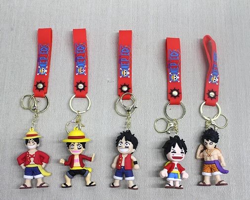 Diğer 91854244 Luffy Silikon Anahtarlık Alk4275