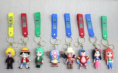 Diğer 91854247 One Piece Silikon Anahtarlık Alk4269