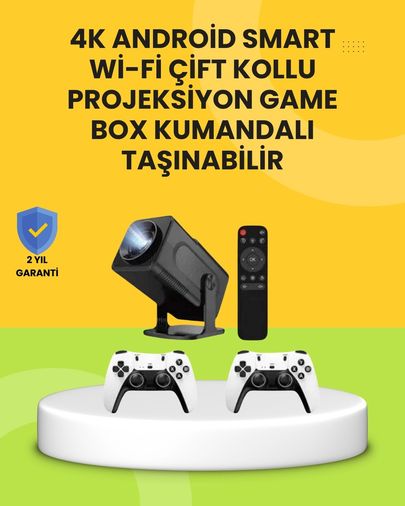 Diğer 96250340 Hcs350Pro Android 11 İşletim Sistemli Mini Projektör