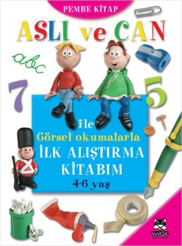 Diğer Aslı Ve Can İle Görsel Okumalarla İlk Alıştırma Kitabım Pembe - Huvj-858828