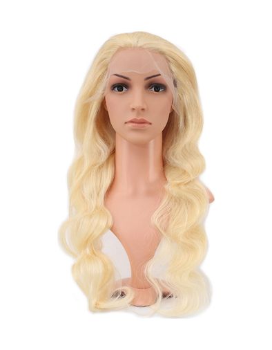 Diğer Gerçek Front Lace Dalgalı Platin Tül Peruk / 70/75Cm - Huvj-758727 Karışık - Çok Renkli
