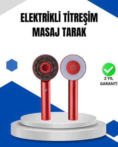 Diğer MEYTDUCZZZXYT0860MASAJBAKIMTARAĞI-2-BLMY Mey İthalat Mikro Akım Teknolojili Elektrikli Saç Masaj Fırçası Yağ Uygulamalı