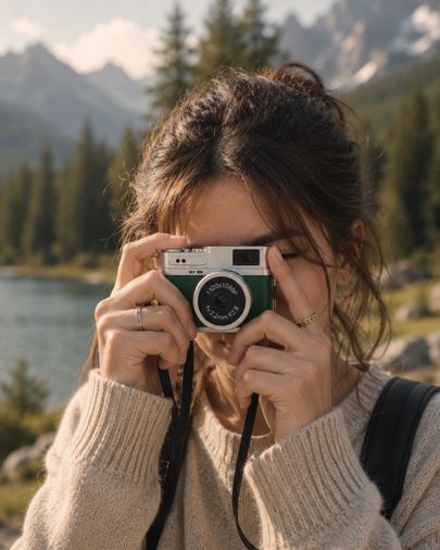 Diğer MEYTDXXUCZZZMN01KAMERAAA-3-BLMY Mey İthalat 1080P Hd Mini Kamera Ips Ekranlı 4K Lens Destekli Taşınabilir Dijital Kamera