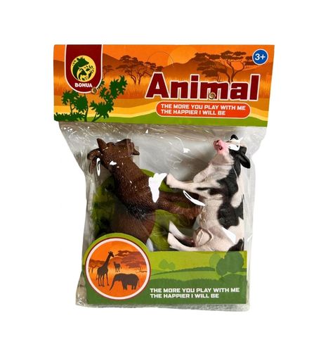 Diğer MEYXTBMA-11/12-BLMY Mey İthalat Pvc Pakette İkili Çiftlik Hayvanlar