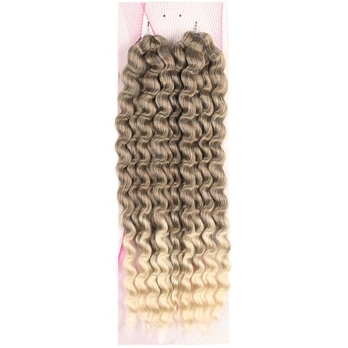 Diğer Nice Bulk Afro Su Dalgası / Küllü Kahve / Platin Ombreli - Huvj-739941 Karışık - Çok Renkli