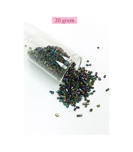 Diğer RT-RYL-BN24095-02-20 Kesme Cam Boncuk 2Mm - 20 Gram - Parlak Alacalı -Bnc304