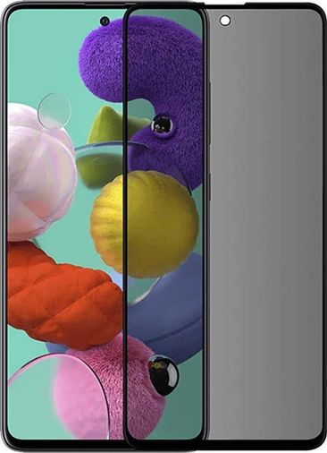 Diğer RT-RYL-BWKRY3026 Samsung A72 Uyumlu Hayalet Ekran Gizli Tam Kaplayan Kırılmaz Cam Seramik Ekran Koruyucu Film