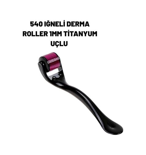 Diğer TKNXUCZZZDERMAROLLERRRRRR-1MKR Ev Tipi Mikro İğneli Cilt Bakım Aleti 1 Mm Titanyum Roller