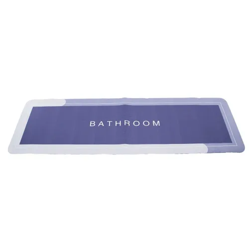 DİKDÖRTGEN  DÜZ RENKLİ SU EMİCİ - SİHİRLİ  BANYO PASPASI  ELASTİK  116 X 37.5CM (4745)