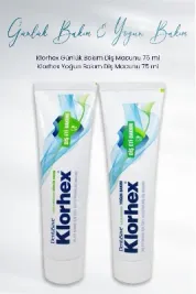 Diş Macunu Klorhex Yoğun Bakım 75 ml ve Günlük Bakım 75 ml