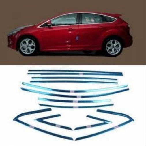Dmb 51506873 Ford Focus 3 Hb Krom Cam Çerçeve Çıtası 2012-2015 Arası
