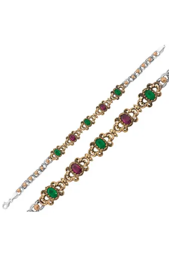 DMR Elegance DMR-GMSH-BRKD-BR0460636 Gümüş Otantik Fantazi Bileklik