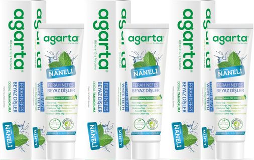 Doğal Diş Macunu 100ML Naneli (3 Lü Set)