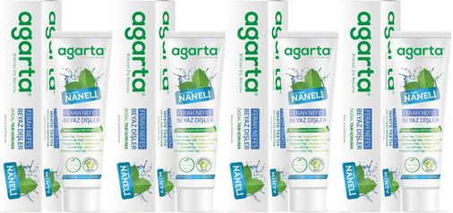 Doğal Diş Macunu 100ML Naneli (4 Lü Set)