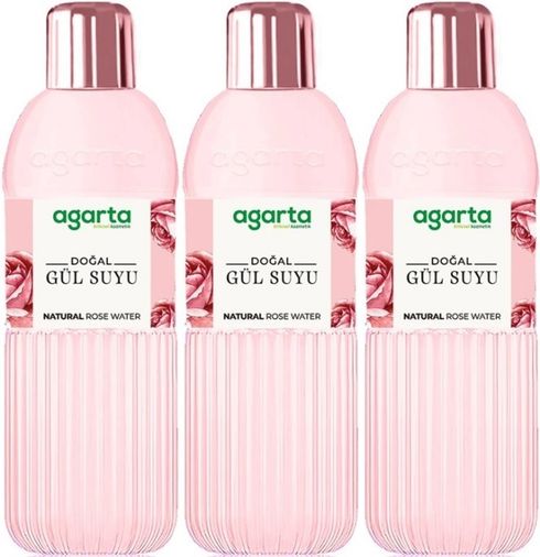 Doğal Gül Suyu 400ML (3 Lü Set)