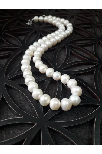 Doğaltaş INCITAKITASARIMincimm Gerçek Inci Kolye