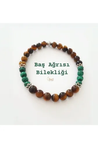 Doğaltaş İNCTKTSRM202001 Baş Ağrısı Bilekliği 6 Mm