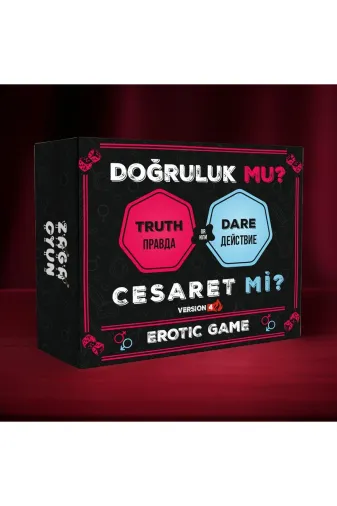 Doğruluk Mu Cesaret Mi 4 Erotik Kutu Oyunu Yenilenmiş 4.versiyon