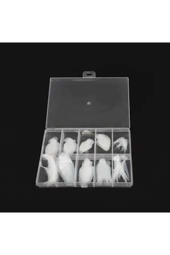 DR KRF DRKRFCP919B Dr.krf Cp919 B Takma Tirnak- Tips Pedi