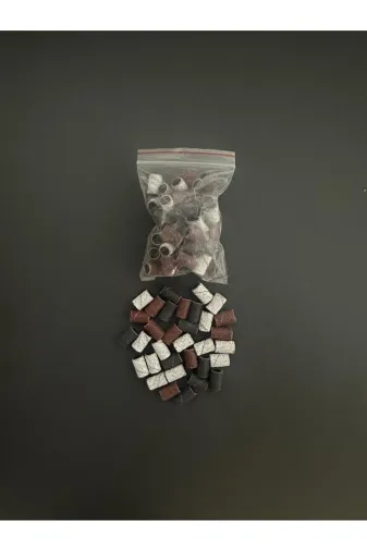 DR KRF KARIŞIK RENKLİ SİLİNDİR TÖRPÜ Tirnak Törpü