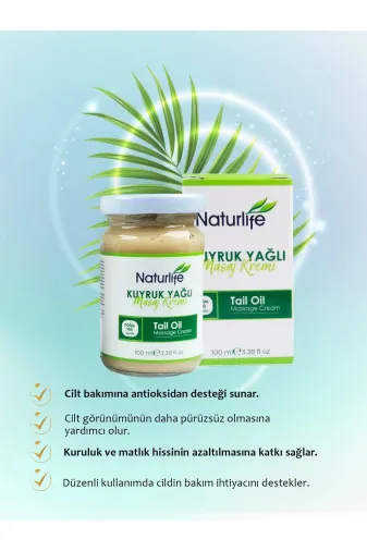 Dr Renaud OC01009 Naturlife Kuyruk Yağlı Masaj Kremi