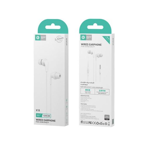 DVIP Dvıp X13 Aux 3,5Mm Kablolu Kulakiçi Kulaklık