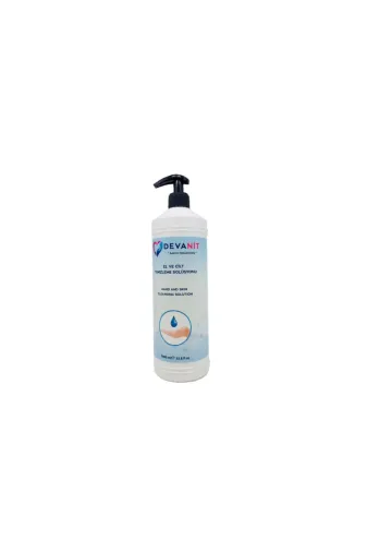 DZNFKTN82 30 Adet, 1000 Ml Solüsyon, Devanit Dezenfektan-El Temizleme Jeli