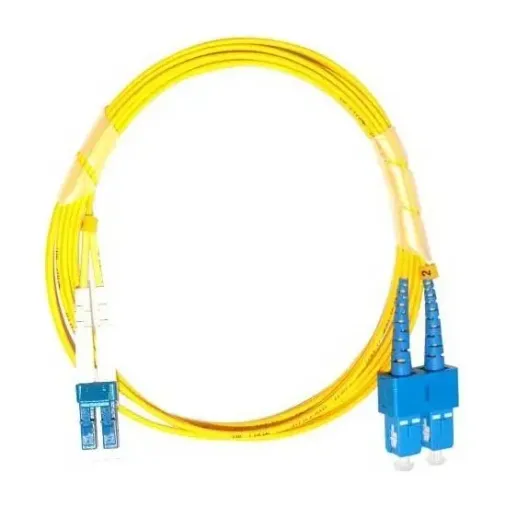E9DXSCLC2D0030 SC-LC DUPLEX SM 9/125 PATCH CORD 3 MT