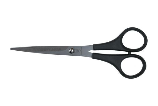 eco port 76799669 2215 M-528 Plastik Saplı Düz Makas No: 6 İnç / 15,24 Cm - Paslanmaz Çelik