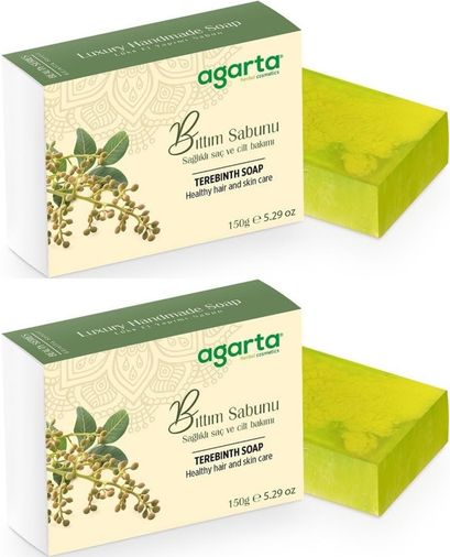 El Yapımı Doğal Sabun 150GR Bıttım (2 Li Set)