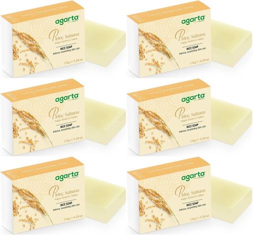 El Yapımı Doğal Sabun 150GR Bıttım (6 Lı Set)