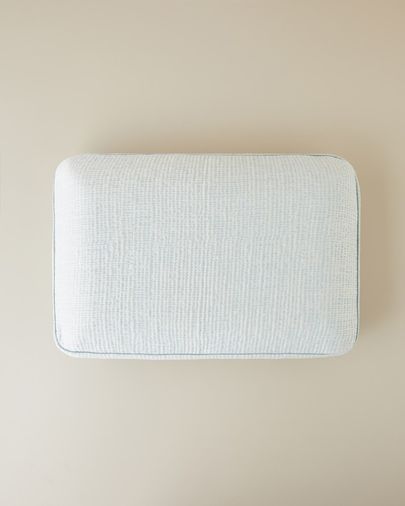 English Home 000-1799-99 Cool Touch Serin Tutan Visco Yastık 60X40X15 Cm Mavi