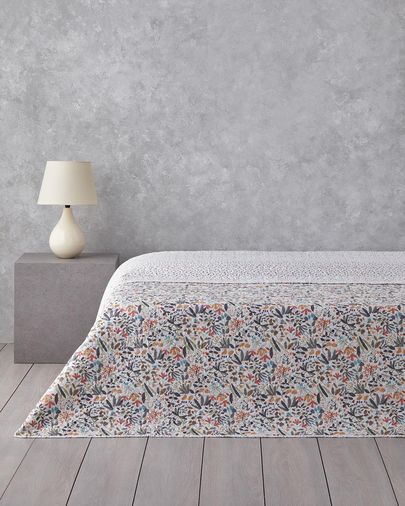 English Home 548074878 Wild Forest Çift Taraflı Tek Kişilik Çok Amaçlı Örtü 160X220 Cm Pembe