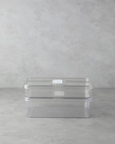 English Home odes47999 Odes 2'li Mutfak Düzenleyici 2 L – 5 L Şeffaf